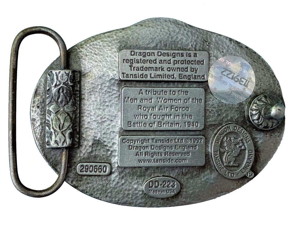 Lancaster Plane Belt Buckle